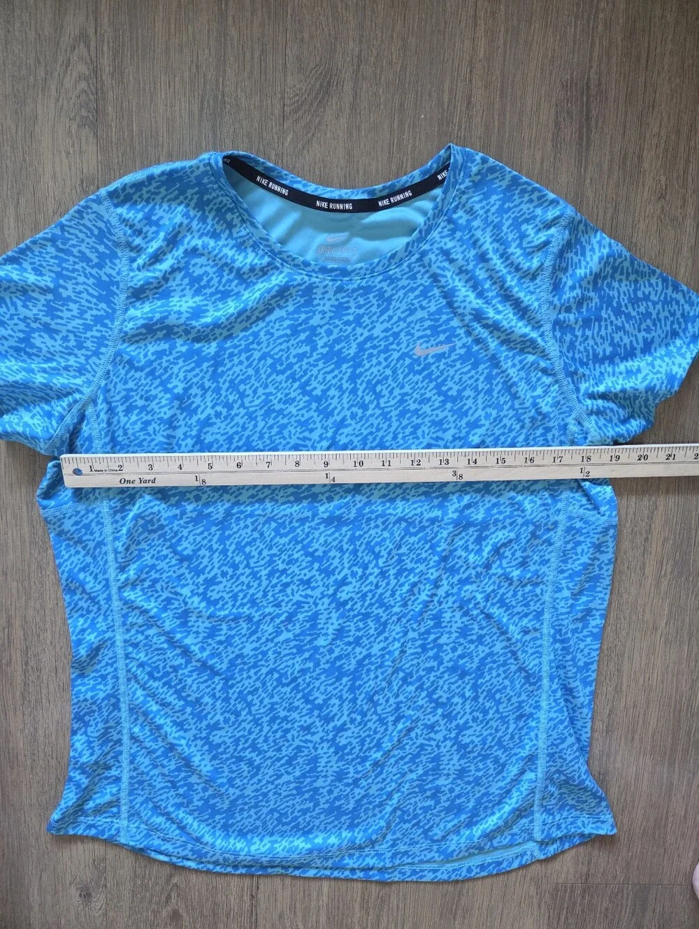 Light Blue Heathered Active Tee